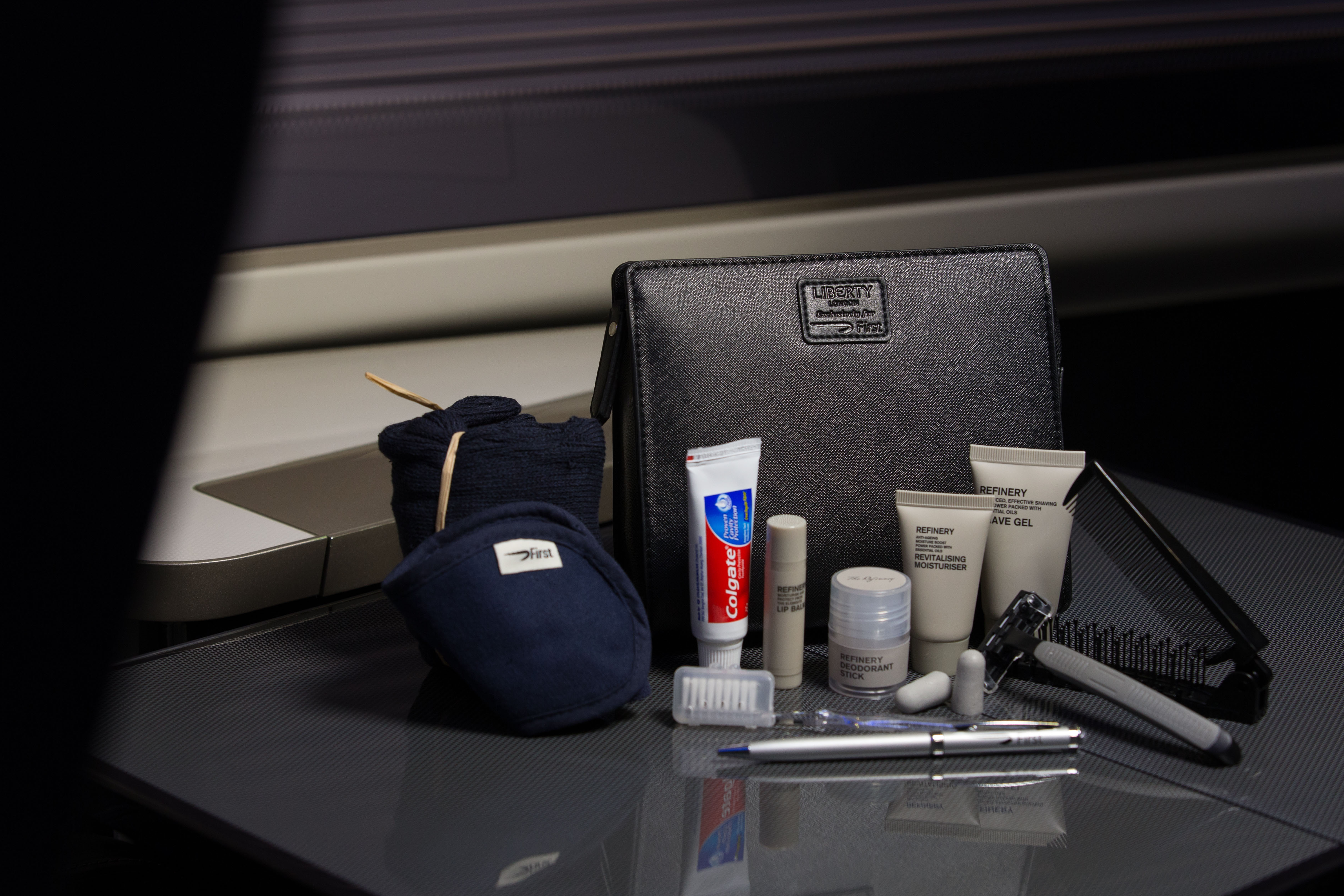 British Airways Unveils New First Class Amenity Kit By Liberty London