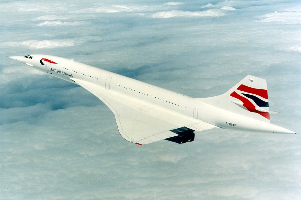 British Airways Concorde supersonic