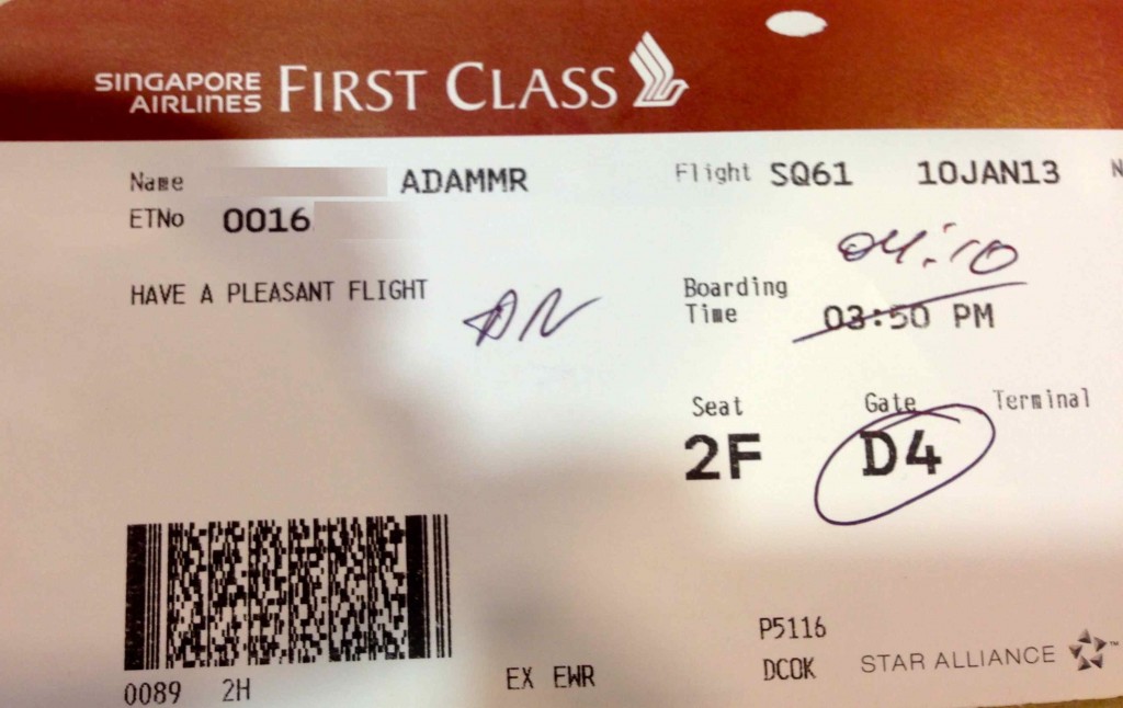 a close up of a boarding pass