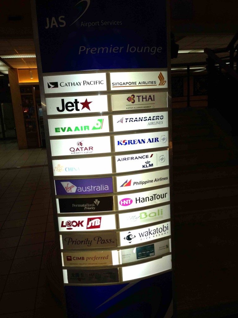 a sign with many logos