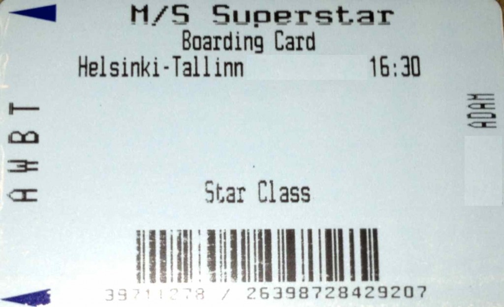 a close up of a boarding card