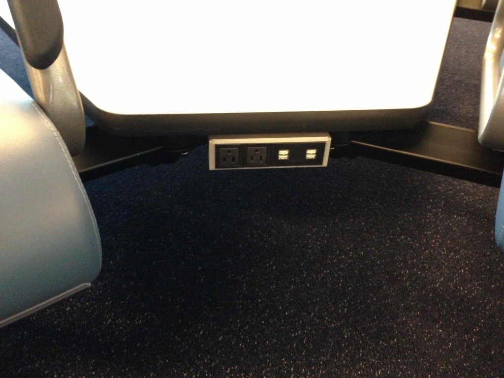 a power outlet on a computer