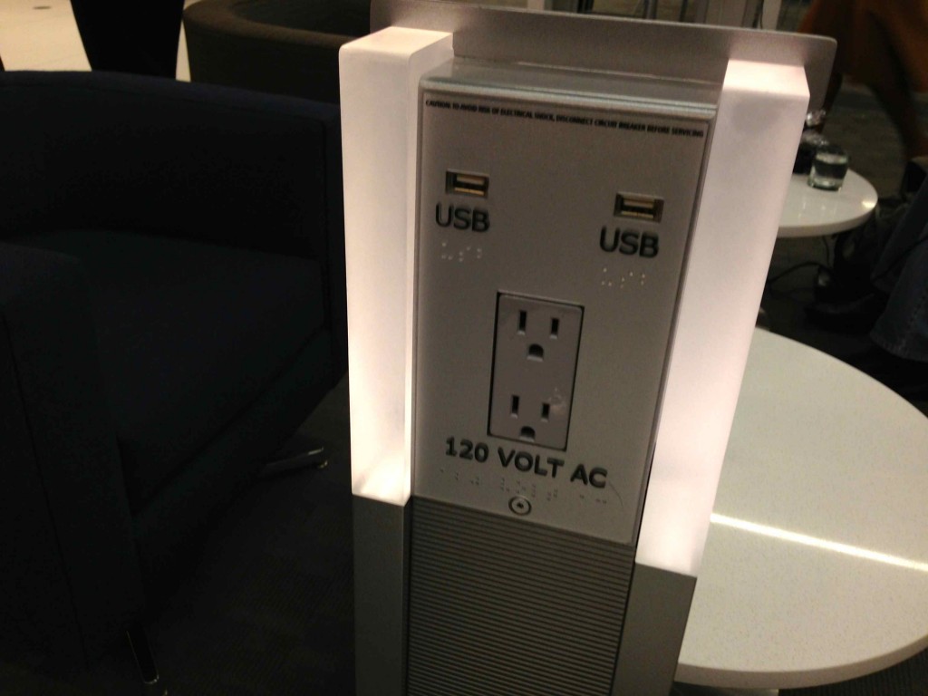 a power outlet with usb ports