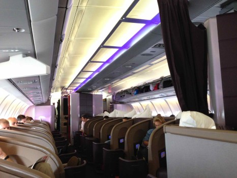 Virgin Atlantic Upper Class Flight04