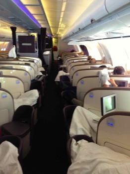 Virgin Atlantic Upper Class Flight31