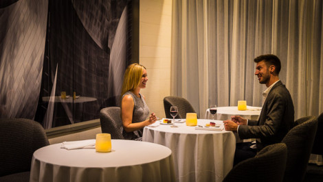 Star Alliance LAX lounge – First Class restaurant area
