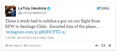 Hawkins Tweet