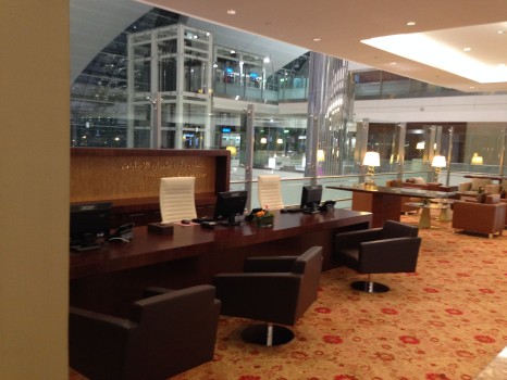 Emirates A380 Lounge  First Class Lounge at Concourse A in Dubai21