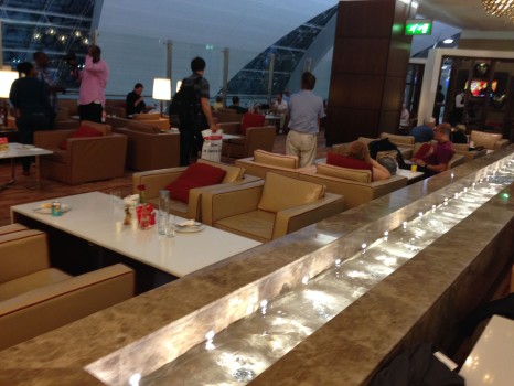 Trip Report Emirates Business Class Lounge Concourse A Dubai A380 Terminal18