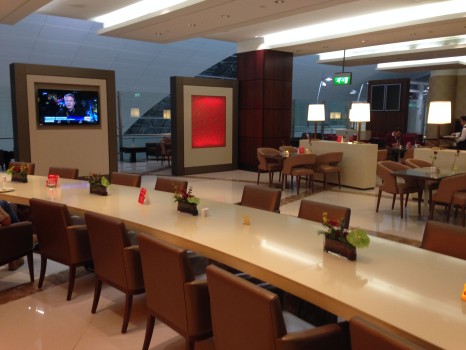 Trip Report Emirates Business Class Lounge Concourse A Dubai A380 Terminal32