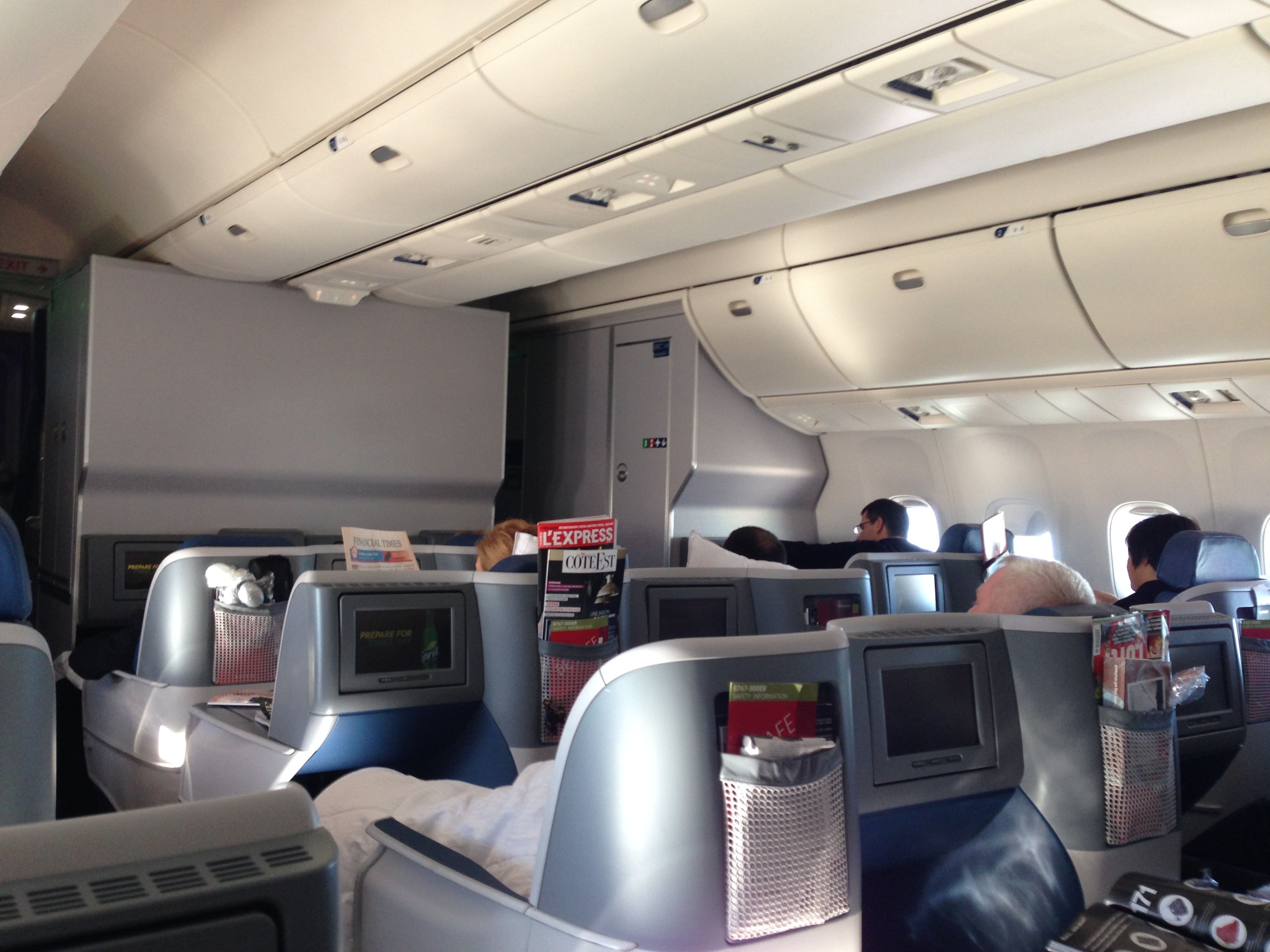 Trip Report - Delta BusinessElite Paris (CDG) - Newark (EWR) B767-300