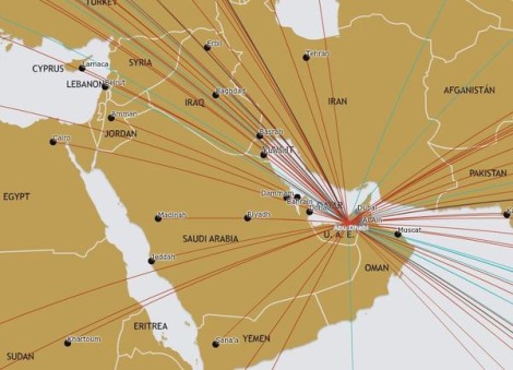 etihad-airways-middle east map