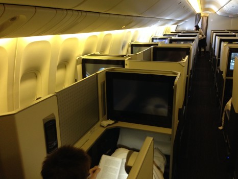 JAL SKY SUITE Business Class Trip Report Review041