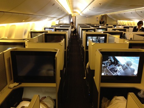 JAL SKY SUITE Business Class Trip Report Review042