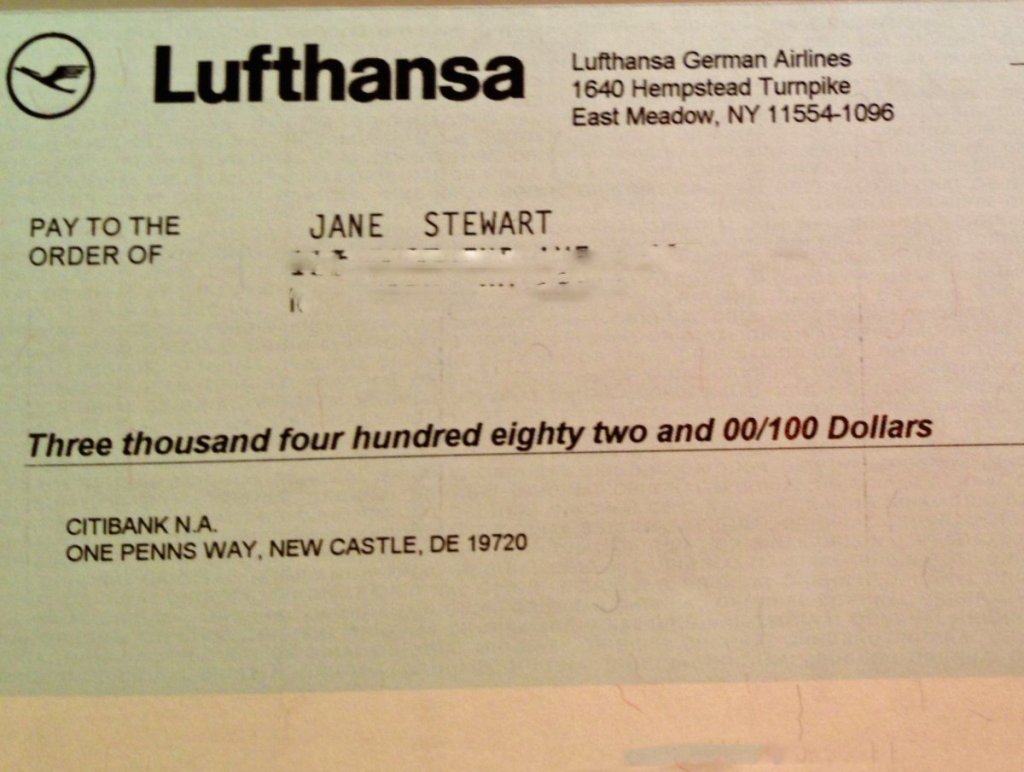 Lufthansa Baggage Damage Claim at Jim Agee blog