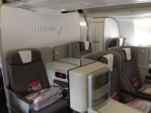 Iberia Flight Review A330-300 Business Class09