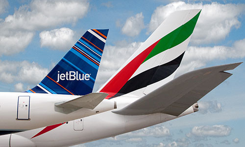 Emirates-and-JetBlue-Tails