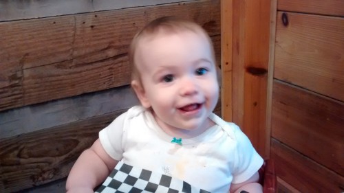 As you can see from my daughters shirt, she enjoyed the mac & cheese.