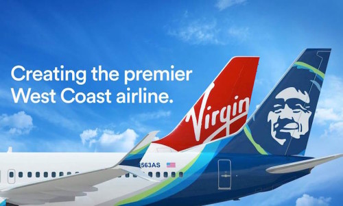 Alaska Virgin Prem W Coast Airline