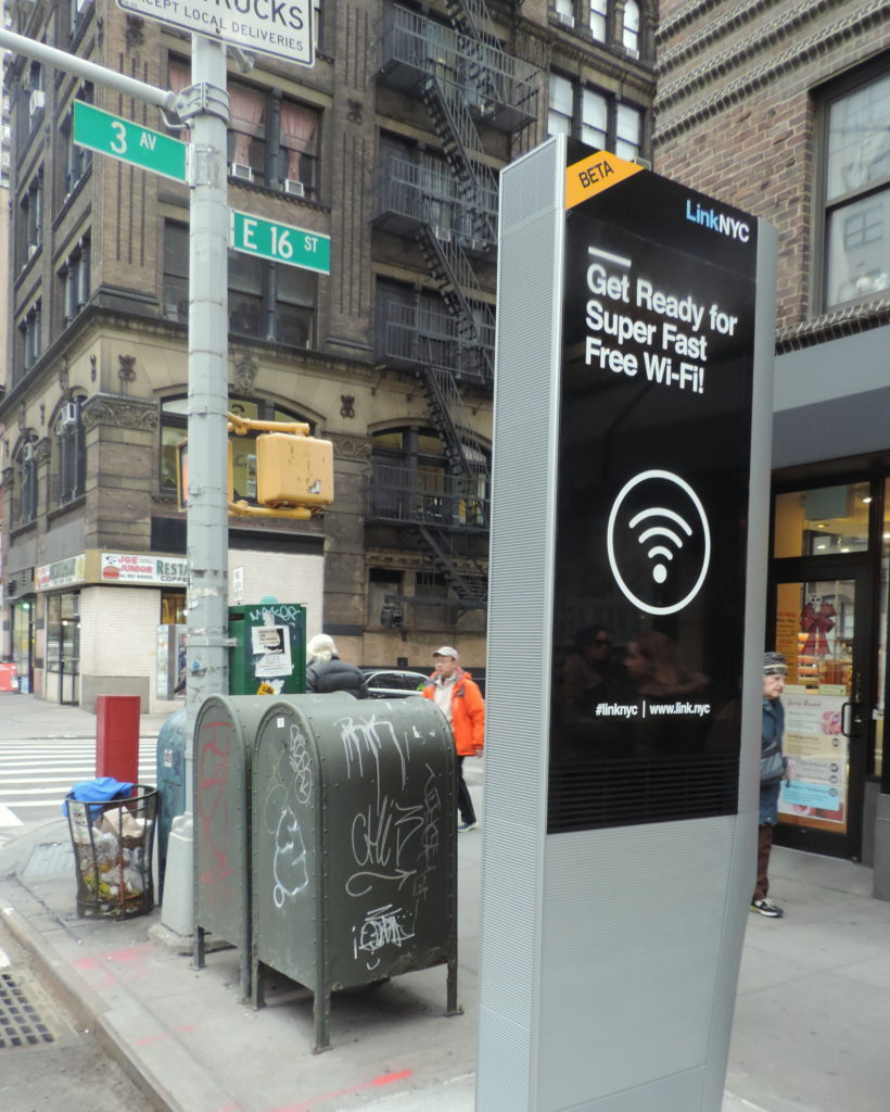 A Link Kiosk in New York City