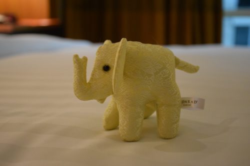 Conrad Bangkok Executive Corner King Room - Plush Elephant