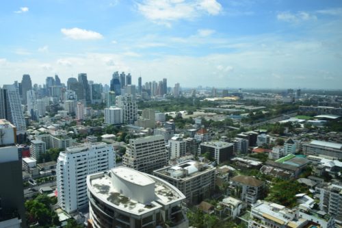 Conrad Bangkok Executive Twin Corner Room - View