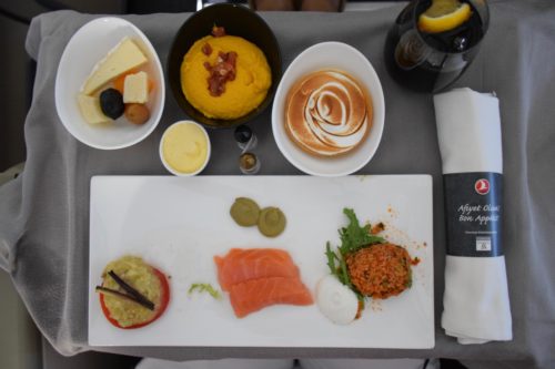 Turkish Airlines "Old" Business Class - DO&CO Catering