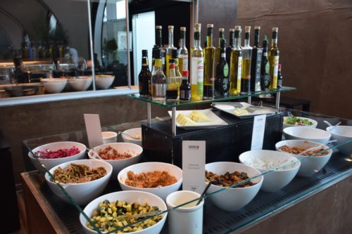Turkish Airlines CIP Lounge - Cold Food Options