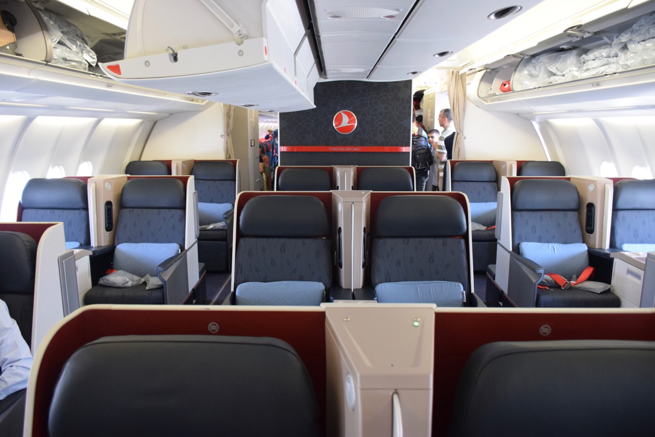 Review: Turkish Airlines A330 Business Class Istanbul-Washington DC ...