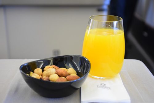 Turkish Airlines Business Class A330 - Amuse Bouche