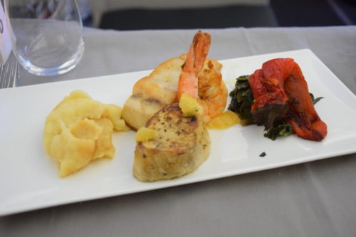 Turkish Airlines Business Class A330 - Main Course