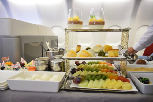 Turkish Airlines Business Class A330 - Dessert