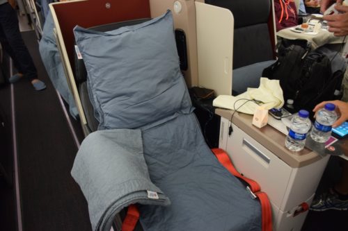 Turkish Airlines Business Class A330 - Bed