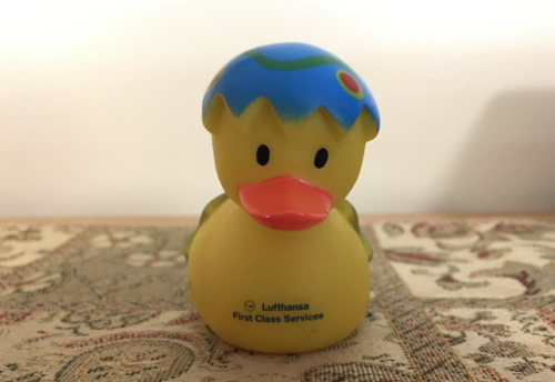 Lufthansa Easter Egg Rubber Duck
