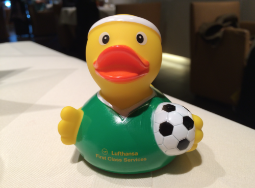 Lufthansa World Cup Rubber Duck