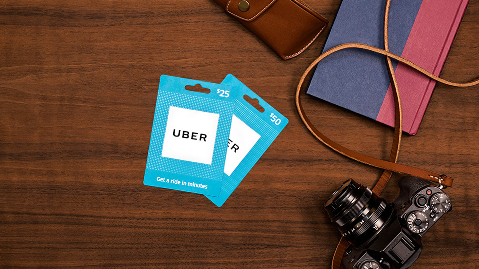 Buy an Uber Gift Card on Amazon with a discount!