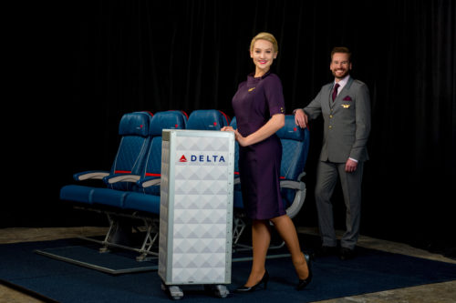 Delta's new uniform by Zac Posen for flight attendants
