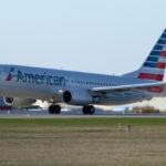 An American Airlines 737-800 in Montréal. Photo by Alexandre Gouger, used with permission.