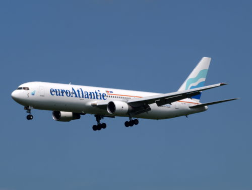 EuroAtlantic's 767-300ER. Photo by Alf van Beem, used with permission.