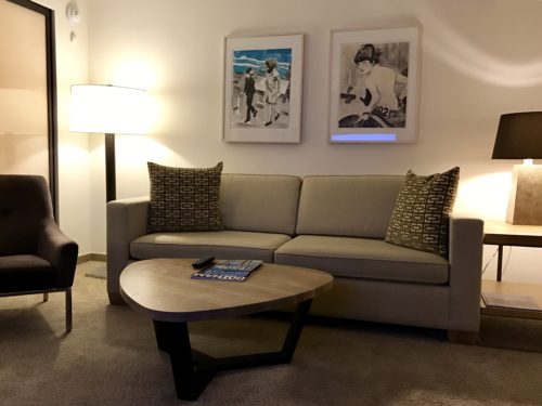 Conrad New York Deluxe Suite Living Room