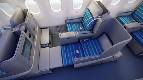 LOT Polish Airlines 787 Dreamliner Business Class 