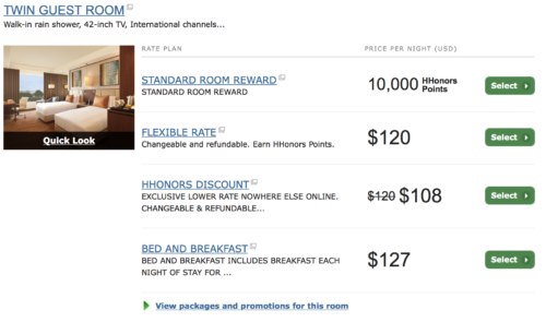 You can basically book a night for just $50 when you buy points under the current promotion