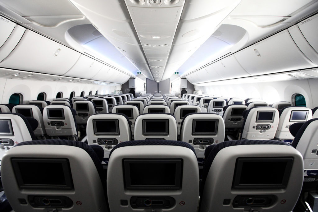 British Airways' World Traveller (Economy) Cabin on 787
