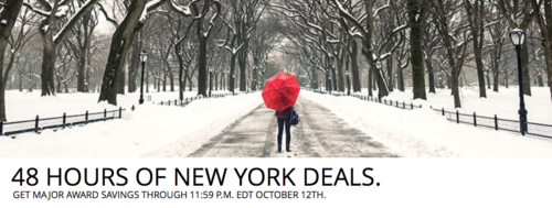 Delta is running a flash sale for flights to/from NYC