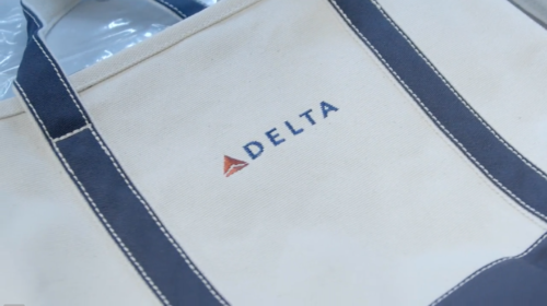 Delta Lands' End Tote Bag