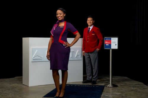 Delta's new uniform by Zac Posen for ticketing and gate agents
