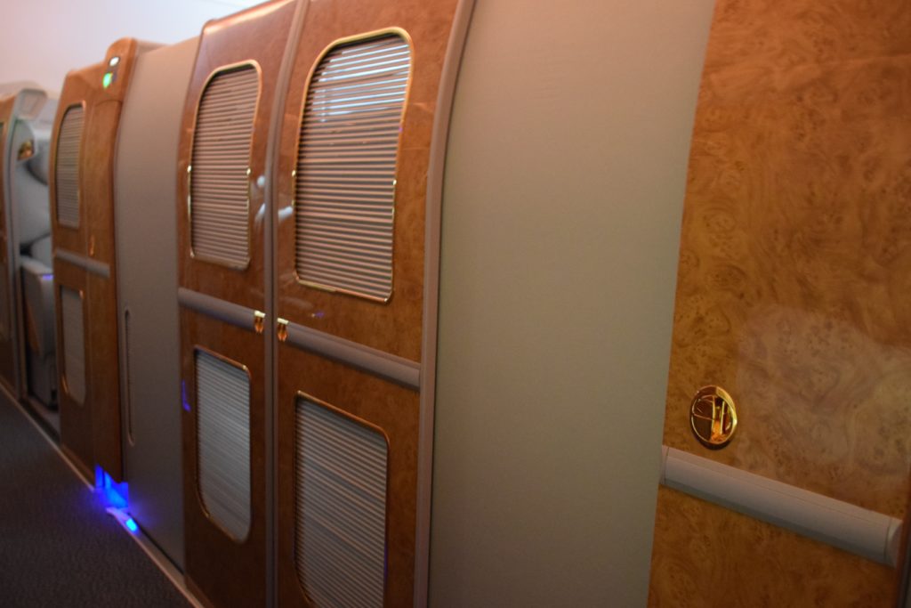 Emirates First Class A380 Doors
