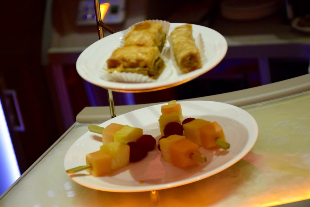 Emirates Onboard Bar Snacks
