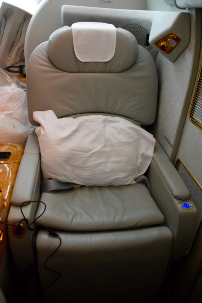 Emirates First Class A380 Seat