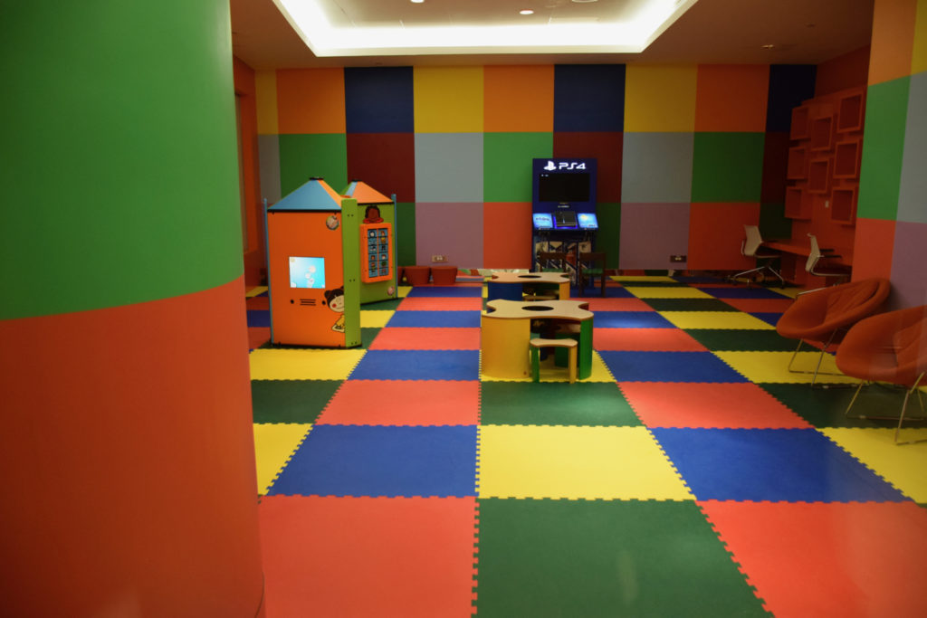 Emirates First Class Lounge Dubai Concourse A - Kids Playroom